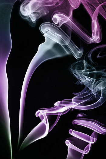 Abstract, Smoke, Violet, Purple, Cloud, Sinuous, Winding HD phone wallpaper