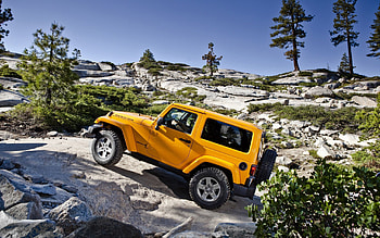 Mountains, Cars, Jeep, Wrangler, Rengler HD wallpaper