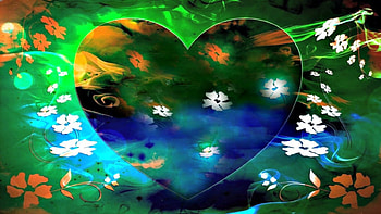 Fantasia, magical land, fantasy, from the heart, mystic heart HD wallpaper