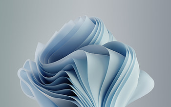 3d kerative gray smoke, Windows 11 , 3d gray flower, 3d smoke, creative 3d background, 3d creative flower, Windows HD wallpaper
