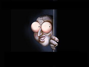 Funny Grudge, funny, black, pg, grudge HD wallpaper