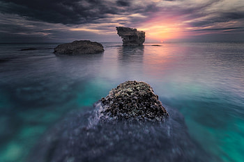 Ocean Horizon: Stunning Nature, horizon, nature, ocean HD wallpaper