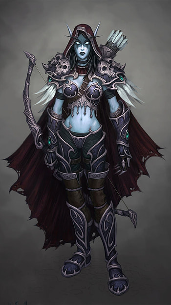 ... Sylvanas Windrunner - World of Warcraft Game mobile HD phone wallpaper