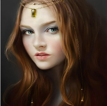 Princess, girl HD wallpaper