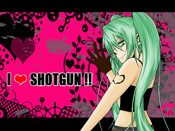 Hatsune Miku, blue, black, awesome, song, cute, tattoo, vocaloid, beauty, nice, shotgun, miku, music, vocaloids, hatsune, aqua eyes, sexy, twintail, hot, girl, aqua, beautiful, diva, pink, anime, pretty, aqua hair, love, cool, idol, virtual, heart HD wallpaper