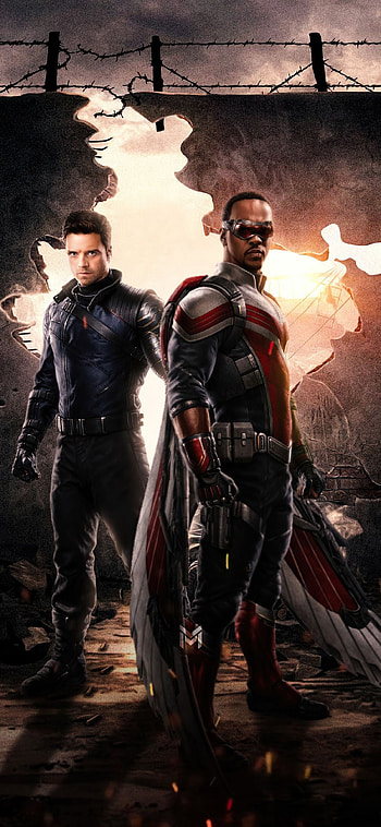 Falcon and Winter Soldier, resolution, Marvel Entertainment HD phone wallpaper