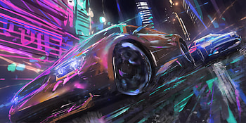 Street Racing, cars, artist, artwork, digital-art, deviantart HD wallpaper