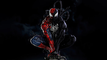 Spiderman Symbiote Transformation , spiderman, superheroes, artist, artwork, digital-art, artstation HD wallpaper