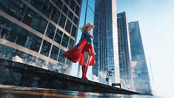 The Unleashed Fury Of Supergirl, supergirl, superheroes, ai, artwork, digital-art, deviantart HD wallpaper