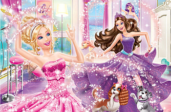 Cute And Sweet Barbie Doll HD wallpaper