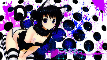 ... Nyan~ Cat Girl by Macky-516 HD wallpaper
