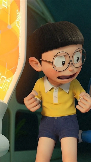 Nobita Doraemon, Angry Nobita, funny doraemon HD phone wallpaper