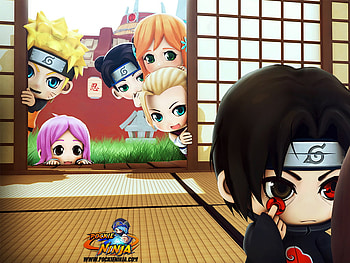Pockie Ninja, yachiru, bleach, orihime, ninja, ino, game, naruto, pockie HD wallpaper