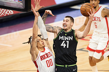 Timberwolves vs Rockets, Juancho Hernangomez HD wallpaper