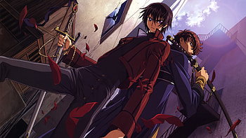 Lelouch Lamperouge, Suzaku Kururugi, Code Geass HD wallpaper