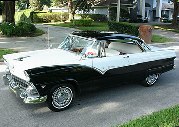 1955 Ford Fairlane Victoria, Car, Old-Timer, Victoria, Fairlane, Ford HD wallpaper