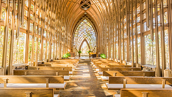 Mildred B. Cooper Memorial Chapel, Bella Vista, Arkansas, USA, religious, chapel HD wallpaper