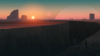 Divided Distance , artist, artwork, digital-art, deviantart HD wallpaper