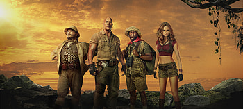 2017 Jumanji Welcome To The Jungle Movie , jumanji-welcome-to-the-jungle, 2017-movies, movies, dwayne-Johnson, karen-gillan, kevin-hart HD wallpaper