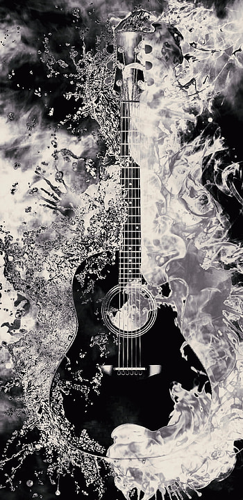 Harmony, string_instrument, black HD phone wallpaper