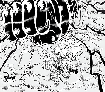 Luffy Gear 5, Anime, One Piece, Monkey D. Luffy, Gear 5 (One Piece), manga HD wallpaper
