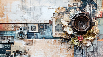 Scrapbooking Dreams: A Stunning Ultra, camera, vintage, decoration HD wallpaper
