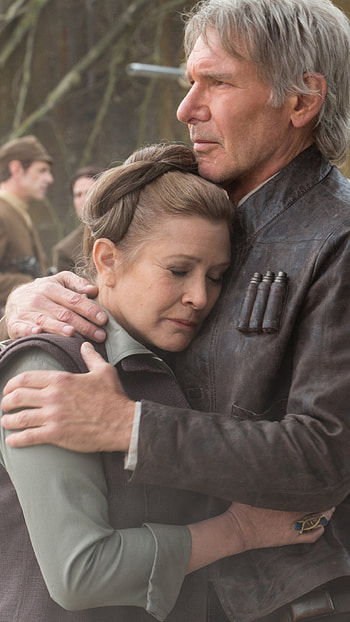 Han Solo and Princess Leia, Harrison Ford HD phone wallpaper