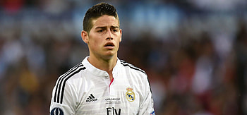 Real outcast, James Rodriguez, Red stripes, Reports HD wallpaper