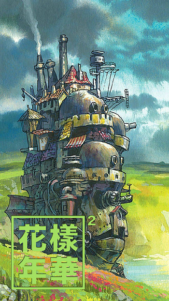 holytaes: BTS x Howl's Moving Castle ... - lips like sakura petals HD phone wallpaper