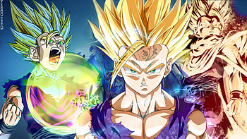 Son Gohan SSJ2 by CreatorCB on DeviantArt HD wallpaper