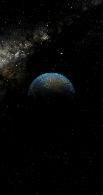 Universe, Stars, Dark, Shadow, Planet HD phone wallpaper