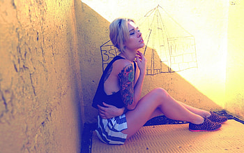 alysha, hot, model, short, beauty HD wallpaper