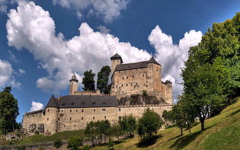 Rappottenstein Castle, Austria, Medieval, Austria, Rappottenstein, Castle HD wallpaper