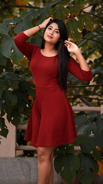 Akshita boopaih, kannada actress, model HD phone wallpaper