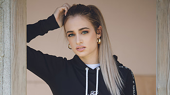 Blonde Girl Pony Tail , blonde, girls, model HD wallpaper