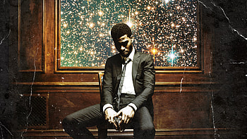 Kid Cudi's Man on the Moon II: The Legend of Mr. Rager HQ version, in comments [] ... HD wallpaper