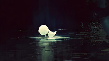 Lost Again Bird, duck, bird, artist, artwork, digital-art, deviantart HD wallpaper