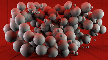 3D, Flight, Balls, Clot, Sphere HD wallpaper