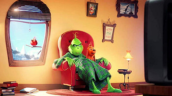 The Grinch 2018 poster , 2022 release, Festive artwork, Exciting holiday movie HD wallpaper