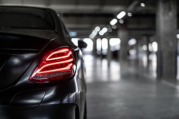 Cars, Car, Back View, Rear View, Mercedes-Benz, Mercedes, Headlight HD wallpaper