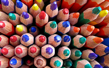 best school supplies, 3d and cg, abstract HD wallpaper