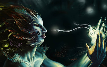 mask, cool, abstract, fun, fantasy HD wallpaper