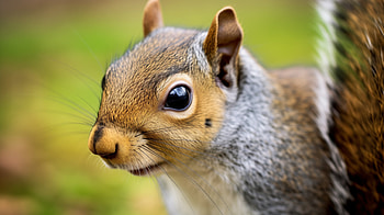 Vivid Squirrel Close-Up, Animal, squirrel HD wallpaper