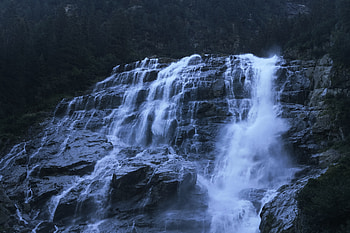 Nature, Water, Stones, Waterfall, Precipice, Break HD wallpaper