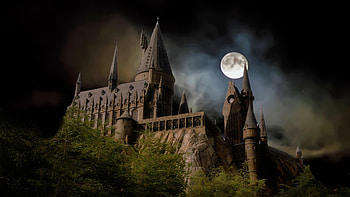 Hogwarts, Castles HD wallpaper