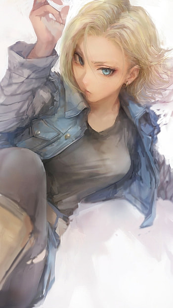 Dragon Ball Android 18: Dynamic Anime , Anime, Dragon Ball HD phone wallpaper