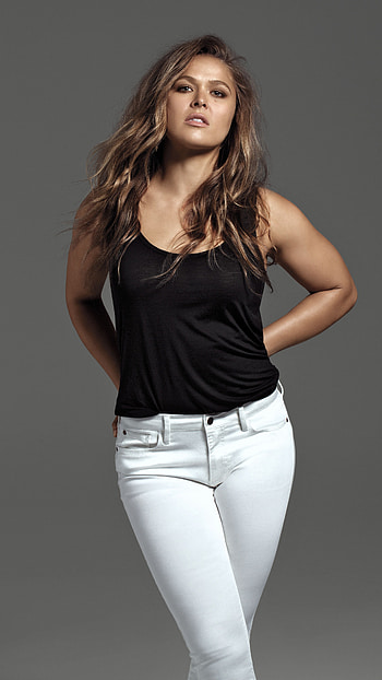 Ronda Rousey, wwe superstar, model, diva HD phone wallpaper