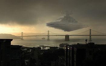 Star Destroyer San Francisco, star wars, imperial, . HD wallpaper