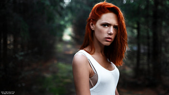 Beautiful Russian Models-14, outdoors, model, beautiful, red HD wallpaper