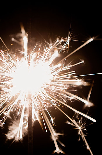 Holidays, Fire, Bright, Sparks, Holiday, Bengal Lights, Sparklers HD phone wallpaper